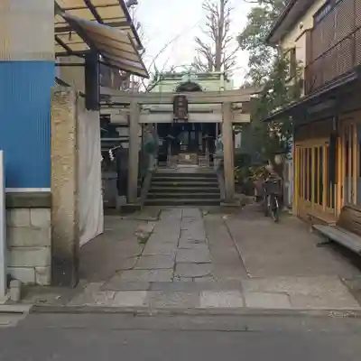 寄木神社の鳥居