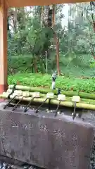 息栖神社の手水