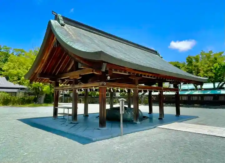 宗像大社の手水舎