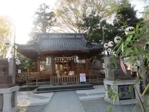 川越熊野神社の本殿