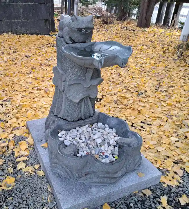 札幌諏訪神社の手水舎