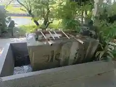 治水神社の手水