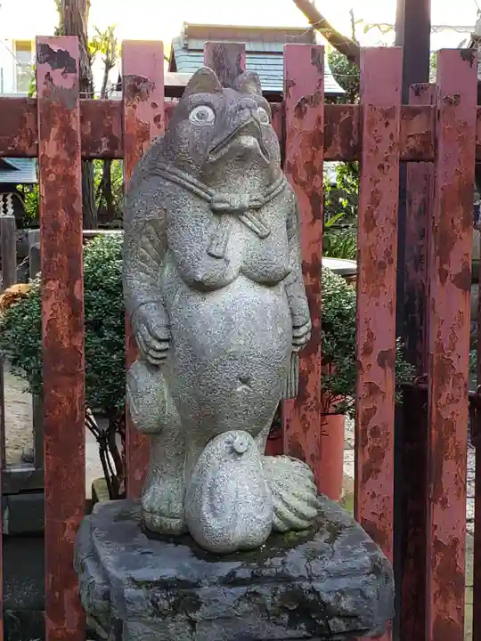 柳森神社の狛犬