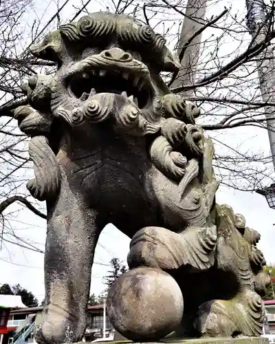 神炊館神社 ⁂奥州須賀川総鎮守⁂の狛犬