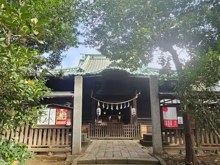 一山神社の本殿・本堂