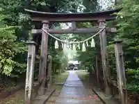 成田熊野神社の鳥居