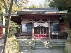 平出雷電神社の本殿