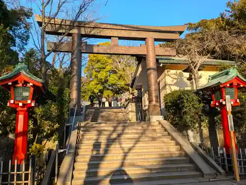 江島神社の鳥居