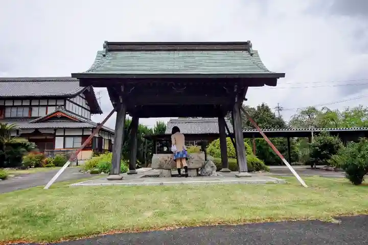 法光寺の手水舎