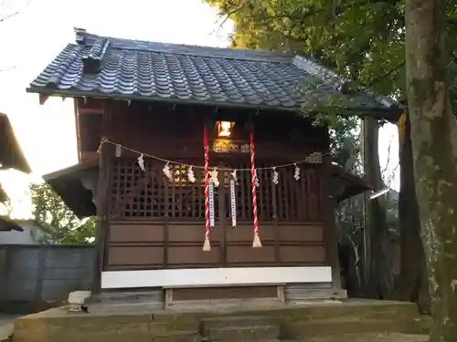 白幡菅原神社の末社・摂社