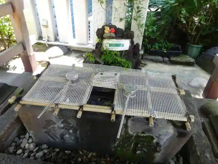 高輪神社の手水舎