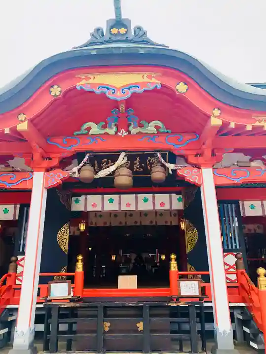 深志神社の本殿・本堂