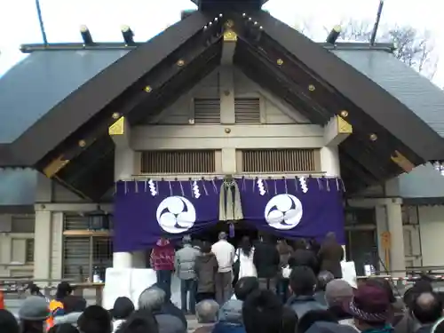 帯廣神社の本殿