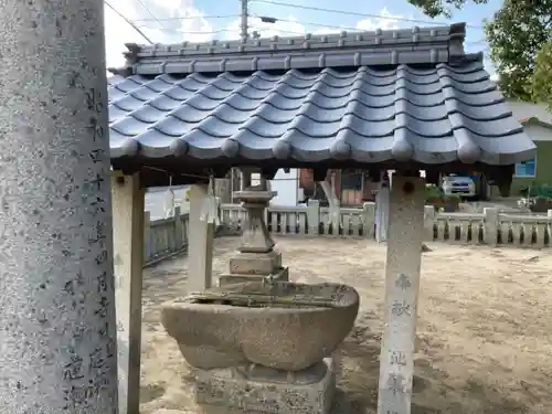船越和気比売神社の手水舎