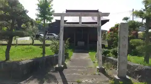 國魂神社の鳥居