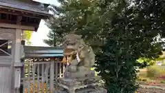 十所神社の狛犬