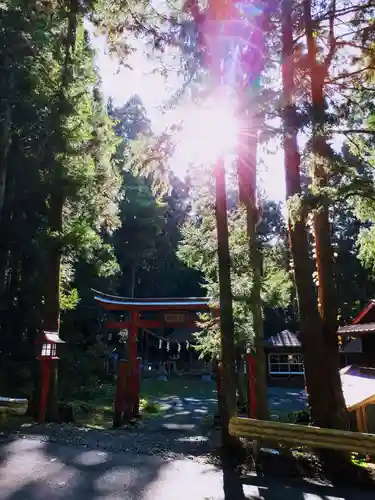 大澤瀧神社の鳥居