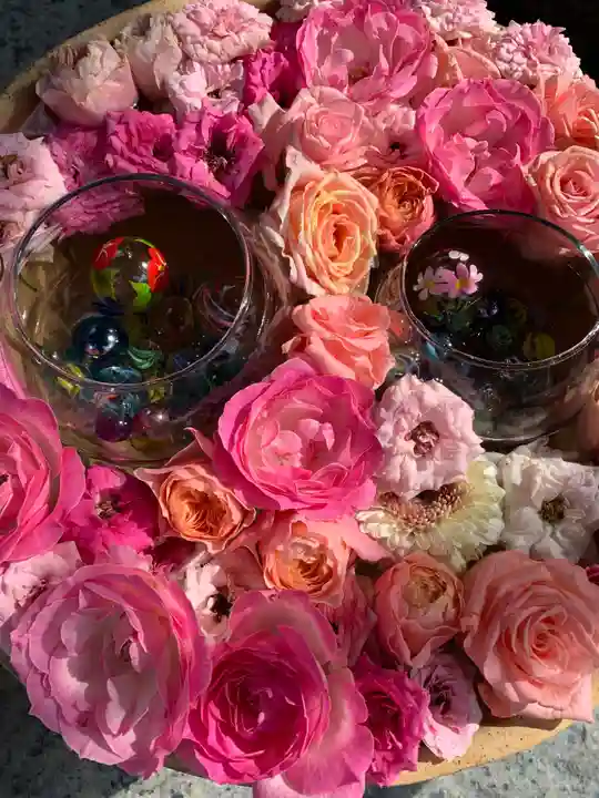 彌都加伎神社の手水舎