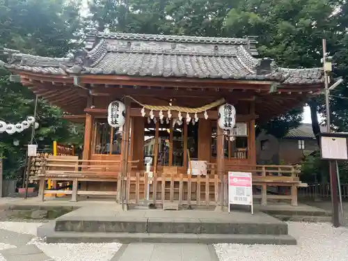 川越熊野神社の本殿