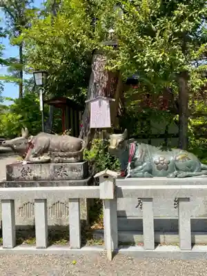 長岡天満宮の狛犬