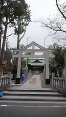 お三の宮日枝神社の鳥居