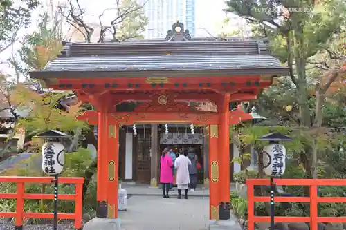 愛宕神社の山門・神門