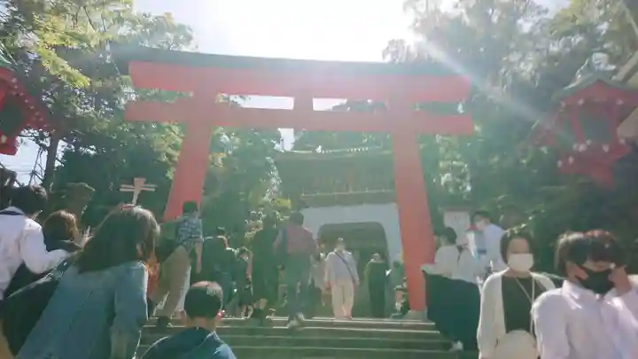 江島神社の鳥居
