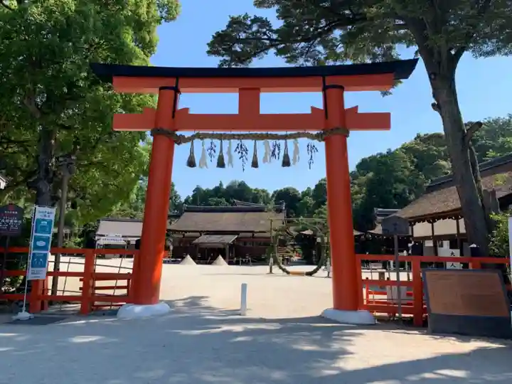 賀茂別雷神社(上賀茂神社)の鳥居