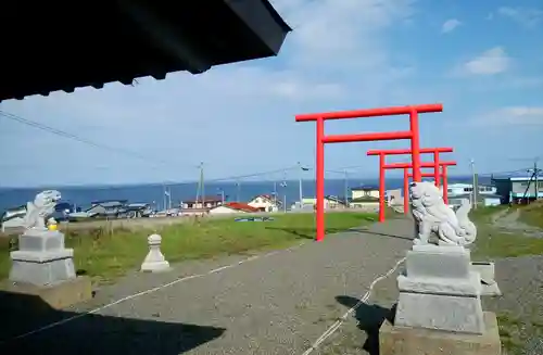 襟裳神社の鳥居