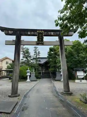 神明宮の鳥居
