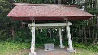 南富良野神社の手水舎