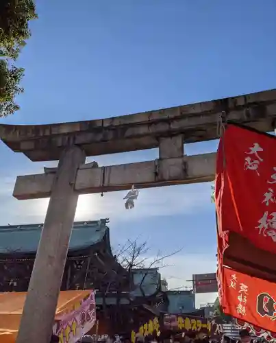 大阪天満宮の鳥居