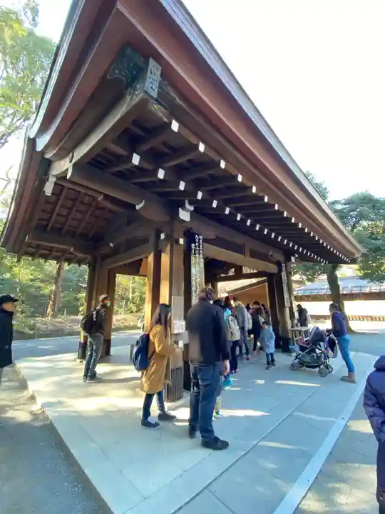 明治神宮の手水舎