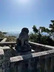 琴彈八幡宮の狛犬