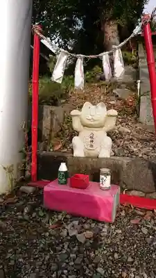 鹿角八坂神社の狛犬