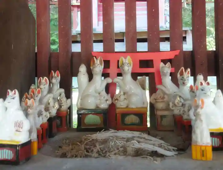 南宮稲荷大明神の狛犬