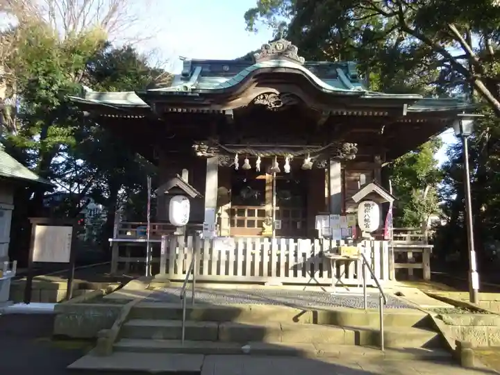 鶴嶺八幡宮の本殿・本堂