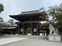 寒川神社の山門・神門