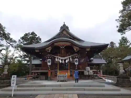 五泉八幡宮の本殿