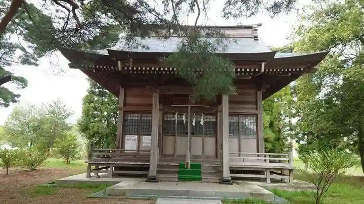 宇倍神社の本殿・本堂