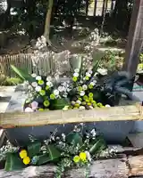 東海市熊野神社の手水舎