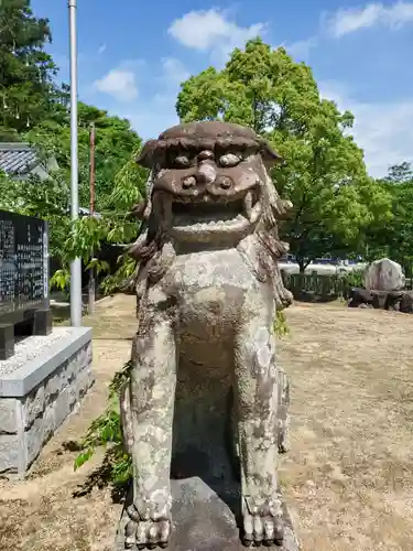 押部谷住吉神社の狛犬