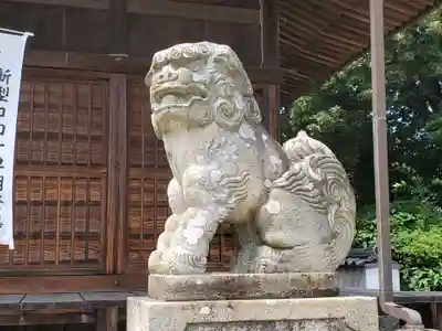 広幡神社の狛犬