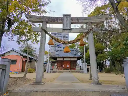 比蘇天神社の鳥居