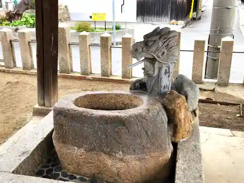 吉備彦神社の手水舎