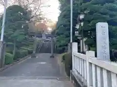 白幡八幡大神の鳥居