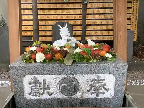 田無神社の手水舎
