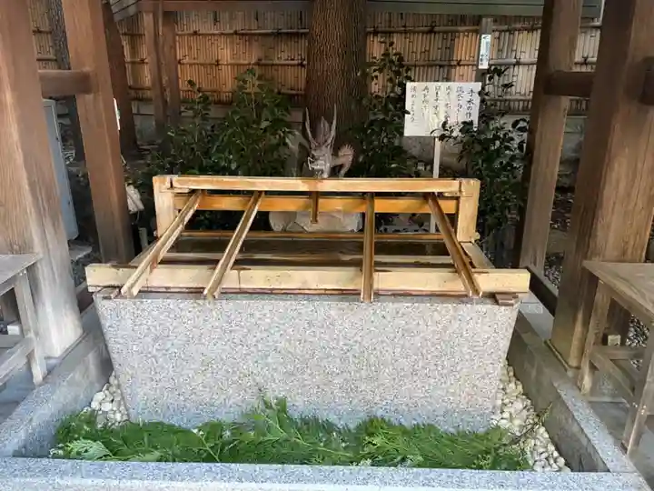 東京大神宮の手水舎