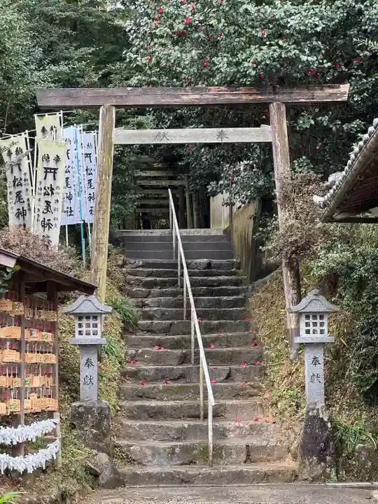 松尾神社の鳥居
