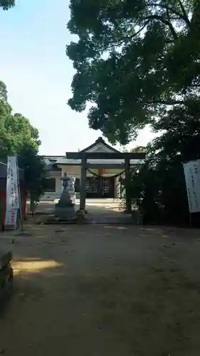 都波岐奈加等神社の鳥居